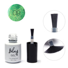 Nail Gel Polish Gel Long-lasting Soak-off Gel Nail LED UV 6ml Nail Gel 13 Colors (color)  J4U66