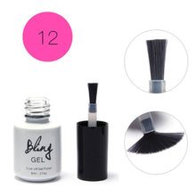 Nail Gel Polish Gel Long-lasting Soak-off Gel Nail LED UV 6ml Nail Gel 13 Colors (color)  J4U66