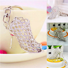 s Rhinestone alloy key rings women charms keychains High heel shoes keychains Gifts For women  J4U66
