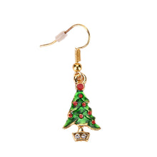 Rhinestone Artificial Tree Gold Plated Earrings Necklace For Women Jewelry Jewelry Sets J4U66