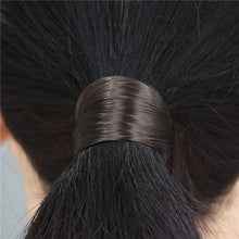 2pcs Lady Women Braid/Straight Wig Elastic Headband Hair Band Rope Scrunchie Hairband Ponytail  J4U66