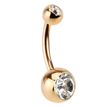 Black Titanium Rhinestone Barbell Navel Belly Button Bar Ring Body Piercing Curved Punk Earring Piercing J4U66