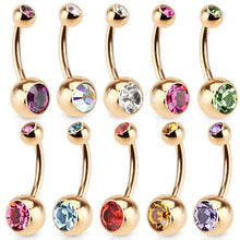 Black Titanium Rhinestone Barbell Navel Belly Button Bar Ring Body Piercing Curved Punk Earring Piercing J4U66