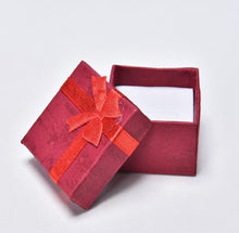 Earrings Ring Small Necklace Jewelry Gift Display Box 4cm x 4cm x 3.2cm J4U66