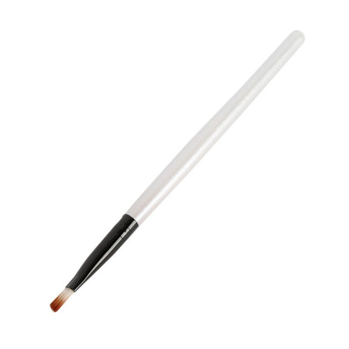 Elite Angled Eyebrow Makeup Brushes White Handle Eye Liner Brow Blush Beauty Tools Maquillaje J4U66