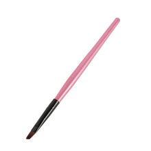 Elite Angled Eyebrow Makeup Brushes White Handle Eye Liner Brow Blush Beauty Tools Maquillaje J4U66