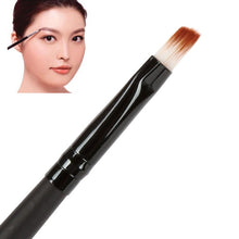 Elite Angled Eyebrow Makeup Brushes White Handle Eye Liner Brow Blush Beauty Tools Maquillaje J4U66