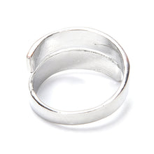 Women Punk Heart Letter "HAKUAN MATATA" Open Twist Finger Ring Stylish Open Finger Ring Jewelry Gift J4U66