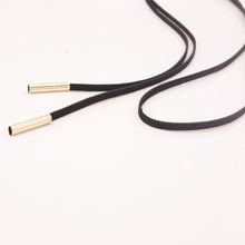 Gold Silver Circular Tube Long Black Punk Choker Collar Necklace Choker Necklace Velvet Choker Bohemia Rope Chain Jewelry J4U66
