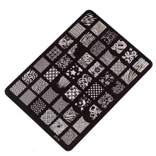 Nail Stamping Plates Printing Plate Manicure Nail Decor Image Stamps Plate XY-15 J4U66