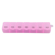 New 7 Days Pill Medicine Box Holder Capsules Case Storage Container Organizers 3 Colors to Choose P1 J4U66