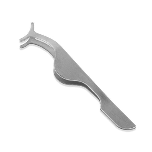 False Eyelashes curler Extension lash mascara Applicator Remover steel Tweezers Clip para Makeup Tool gift J4U66