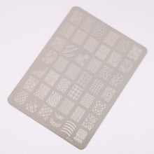 tamping Nail Art Templates Fashion Lace Flower DIY Stencil Stamp Plates Polish Image Painting Tools J4U66