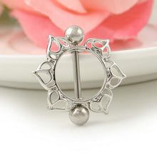 sexy stainless steel nipple rings piercing body jewelry belly chain Lady Agni breast milk buckle flame ring J4U66
