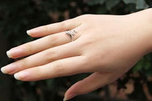 silver ring finger women lady Ring opening Adjustable GIFT charming fine jewelry J4U66
