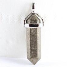 1piece 19 Choices New Crystal Fine Jewelry Healing Point Chakra Reiki Necklace Pendant Beads J4U66