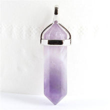 1piece 19 Choices New Crystal Fine Jewelry Healing Point Chakra Reiki Necklace Pendant Beads J4U66