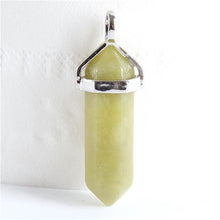 1piece 19 Choices New Crystal Fine Jewelry Healing Point Chakra Reiki Necklace Pendant Beads J4U66