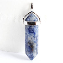 1piece 19 Choices New Crystal Fine Jewelry Healing Point Chakra Reiki Necklace Pendant Beads J4U66