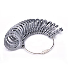 2s Measure Gauge Set Ring Sizer Finger Sizing Jeweler Jewelry Size Tool Grey color J4U66