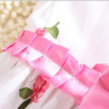 2-6 Years Kids Baby Girls Sleeveless Floral Bow Party Dress Sundress Children Princess Costume Dresses  J4U66