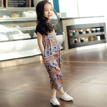 2-6Years Kids Baby Girls Jumpsuit Romper Ethnic Style Harem Pants New Clothes J4U66