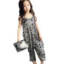 2-6Years Kids Baby Girls Jumpsuit Romper Ethnic Style Harem Pants New Clothes J4U66