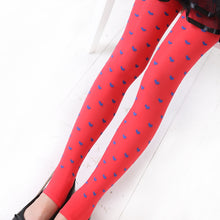 2-7Y Baby Kids Girls Toddler Love Heart Trousers Pantyhose Socks J4U66