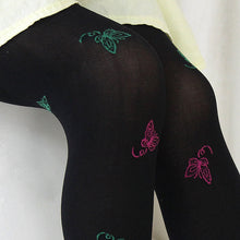 2~7 Years child girls kids velvet butterfly stretch slim warm leggings J4U66