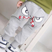 2-7Years Cute Bird Pattern Pants Kids Boys Toddler Cotton Warm Harlan Pants Trousers J4U66