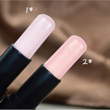 2 Colors Highlighter Stick Shimmer Brighter Powder Cream Waterproof Silver Light Face Cosmetics J4U66