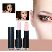 2 Colors Highlighter Stick Shimmer Brighter Powder Cream Waterproof Silver Light Face Cosmetics J4U66