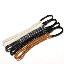 2 Layers Pearl Women Hair Band Womens Girls Elastic Pearl Hair Hoop Double Lovely Pearl Hair Band Headband J4U66