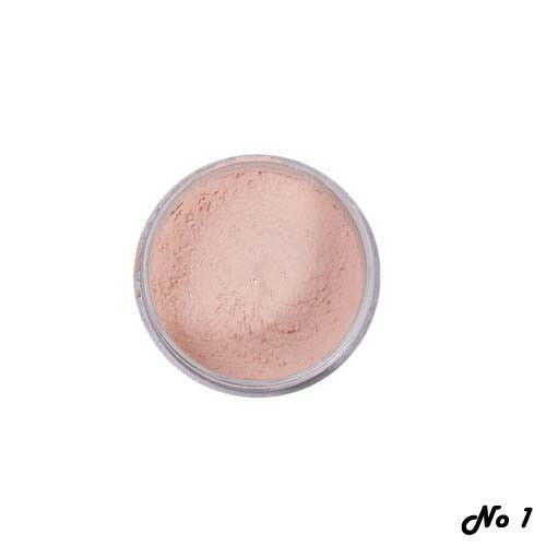 2 in1 bare facial compact skin make up loose mineral powder sponge puff 1g 3 colors J4U66