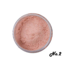 2 in1 Bare Facial Compact Skin Make up Loose Mineral Powder Sponge Puff 18g 3 Colors J4U66