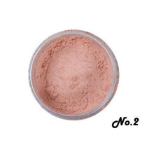 2 in1 bare facial compact skin make up loose mineral powder sponge puff 1g 3 colors J4U66