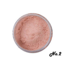 2 in1 Bare Facial Compact Skin Make up Loose Mineral Powder Sponge Puff 18g 3 Colors J4U66