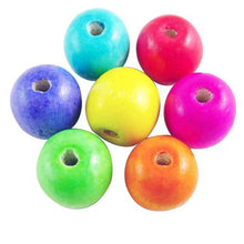 200Pcs Natural Wood Dye Random Wooden Rondelle Spacer Loose Beads 6 10 14MM Pick Size For Jewelry Necklace Bracelet Making J4U66