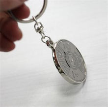 2010-2060 Novel Mini Perpetual 50 Years Perpetual Calendar Keychain Ring Metal Unique Keychain J4U66