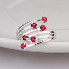 silver plated ring jewelry meteor insets ring smtr3 J4U66