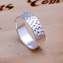 silver plated ring jewelry spot ring smtr1 J4U66