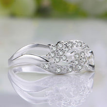 silver plated ring jewelry dghnfrg ring smtr425 J4U66