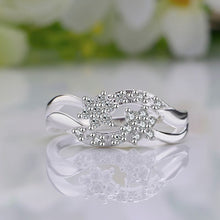 silver plated ring jewelry dghnfrg ring smtr425 J4U66