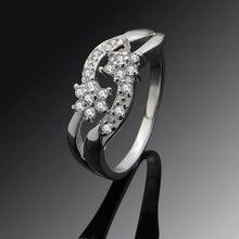 silver plated ring jewelry dghnfrg ring smtr425 J4U66