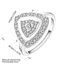 silver plated ring jewelry dun protect ring smtr53 J4U66