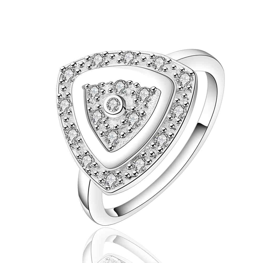 silver plated ring jewelry dun protect ring smtr53 J4U66