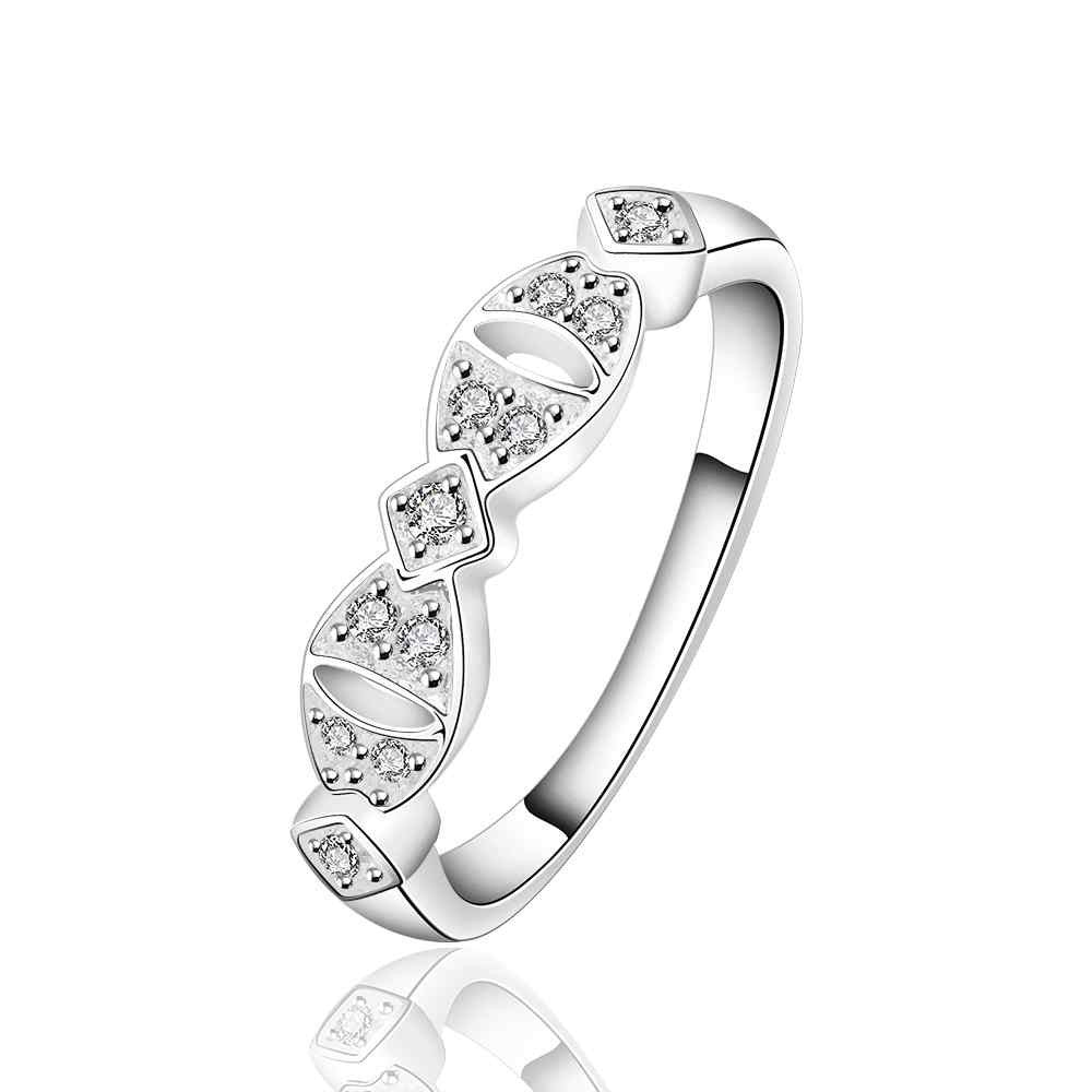 silver plated ring jewelry still have hope ring smtr24 J4U66