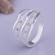 silver plated ring jewelry tgtggg ring smtr413 J4U66