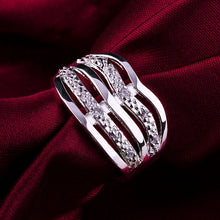 silver plated ring jewelry tgtggg ring smtr413 J4U66