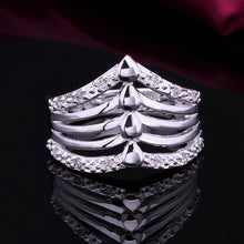 silver plated ring jewelry wsfrtre ring smtr41 J4U66